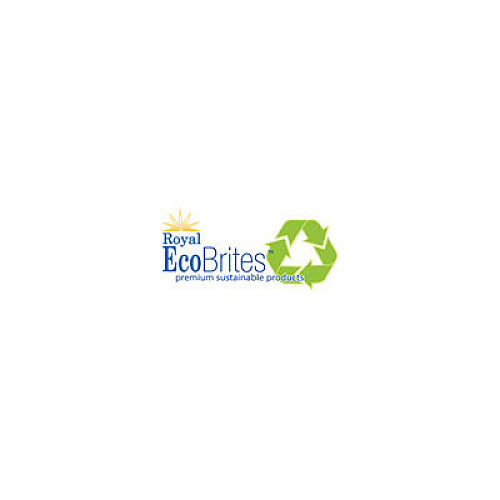 Eco Brites Two Cool Tri-Fold Poster Board, 28 x 40, White/White, 12/Carton