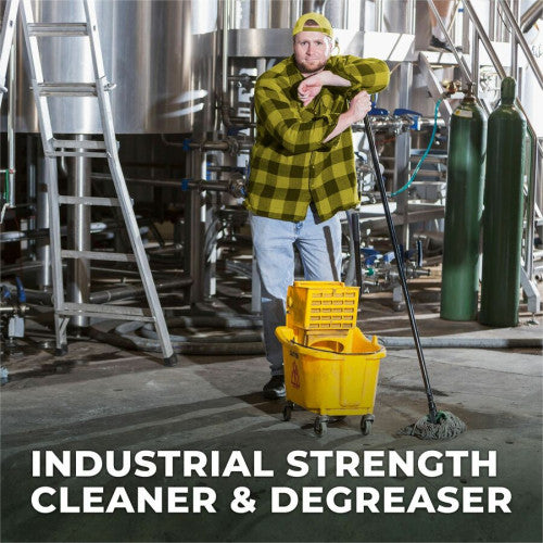 Simple Green Industrial Cleaner/Degreaser For Washable Surface - Concentrate - 128 fl oz (4 quart) - Lemon Scent - Recommended For: Coffee Remover, Lipstick Remover, Ink Remover, Grease Remover - Non-toxic - Lemon - 1 Each (14010)