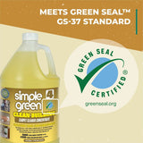 Simple Green Clean Building Carpet Cleaner Concentrate For Carpet - Concentrate - Liquid - 128 fl oz (4 quart) - Non-flammable, Fragrance-free - Sand - 1 Each (11201)