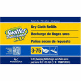 Swiffer Max Dry Cloth Refills 17.9" Width x 10" Depth - Cloth - White - 16 / Box (37109)