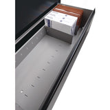 Lorell Lateral File Divider Kit 12.40" Width x 5" Height - Metal - Gray - 10 / Box (LLR60564)