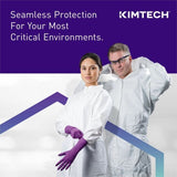 KIMTECH Purple Nitrile Exam Gloves 9.50" Glove Length - X-Large Size - For Right/Left Hand - Purple - Latex-free, Textured Fingertip, Non-sterile - For Laboratory Application, Chemotherapy - 90 / Box (55084)