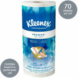 Kleenex Premier Kitchen Paper Towels 1 Ply - 10.40" Width x 11" Length - 70 Sheets/Roll - White - Paper - 1 Roll (13964)