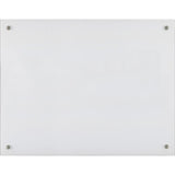 Lorell Dry-Erase Glass Board 48" (4 ft) Width x 36" (3 ft) Height - Frost Glass Surface - Rectangle - Stain Resistant, Ghost Resistant - Assembly Required - 1 Each (LLR52502)