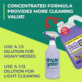 Simple Green Pro HD All-In-One Heavy-Duty Cleaner For Multipurpose - Concentrate - Liquid - 128 fl oz (4 quart) - Heavy Duty, Non-corrosive, Fragrance-free - Purple - 1 Each (13421)