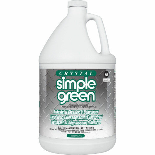 Simple Green Crystal Industrial Cleaner/Degreaser For Multipurpose - Concentrate - Liquid - 128 fl oz (4 quart) - Non-flammable, Fragrance-free, Color-free - Clear - 1 Each (19128)