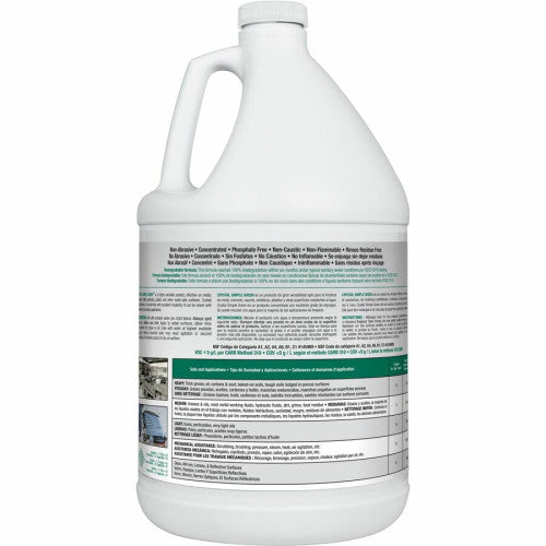 Simple Green Crystal Industrial Cleaner/Degreaser For Multipurpose - Concentrate - Liquid - 128 fl oz (4 quart) - Non-flammable, Fragrance-free, Color-free - Clear - 1 Each (19128)