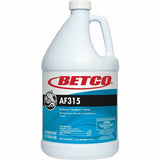Betco AF315 Disinfectant Cleaner For Multi Surface, Multipurpose - Liquid - 128 fl oz (4 quart) - 7 to 8 pH - Citrus Floral Scent - pH Neutral, Deodorize, Long Lasting - Turquoise Bottle - 1 Each (3150400)