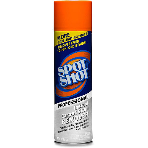 Spot Shot Professional Instant Carpet Stain Remover For Carpet - 18 fl oz (0.6 quart) - Recommended For: Stain Remover, Odor Remover, Grease Remover, Coffee Remover, Wine Remover, Food Remover, Spill Remover, Ink Remover, Dirt Remover, Lipstick (00993CT)