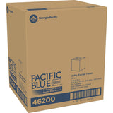 Pacific Blue Select Facial Tissue by GP Pro - Cube Box 2 Ply - 7.65" Width x 8.85" Length - White - 100/Box - 36 / Carton (46200CT)