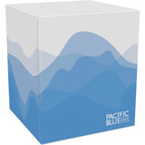 Pacific Blue Select Facial Tissue by GP Pro - Cube Box 2 Ply - 7.65" Width x 8.85" Length - White - 100/Box - 36 / Carton (46200CT)