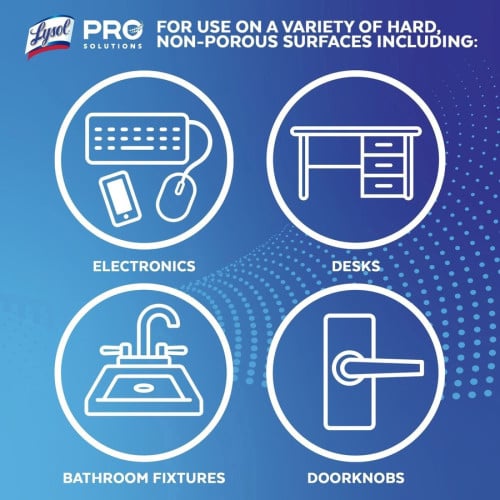 Lysol® Disinfecting Wipes, Lemon Lime, 80 Wipes, 4 Canisters Lemon Lime Scent - Pre-moistened, Antibacterial, Disinfectant - White - 80/Tub - 4 / Pack (90641)