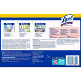 Lysol® Disinfecting Wipes, Lemon Lime, 80 Wipes, 4 Canisters Lemon Lime Scent - Pre-moistened, Antibacterial, Disinfectant - White - 80/Tub - 4 / Pack (90641)
