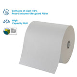 Pacific Blue Ultra High-Capacity Recycled Paper Towel Rolls 7.87" Width x 1150 ft Length - White - 3 Rolls Per Carton - 3 / Carton (26491)