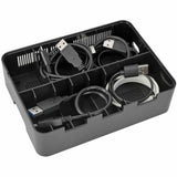 Eaton Tripp Lite Series 7-Port USB Charging Station with Quick Charge 3.0, USB-C Port, Device Storage, 5V 4A (60W) USB Charge Output 60 W - 230 V AC, 120 V AC Input - 5 V DC Output - 3 A - 1 Each (U280007CQCST)