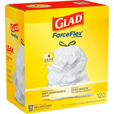 Glad ForceFlex Tall Kitchen Drawstring Trash Bags (78564)