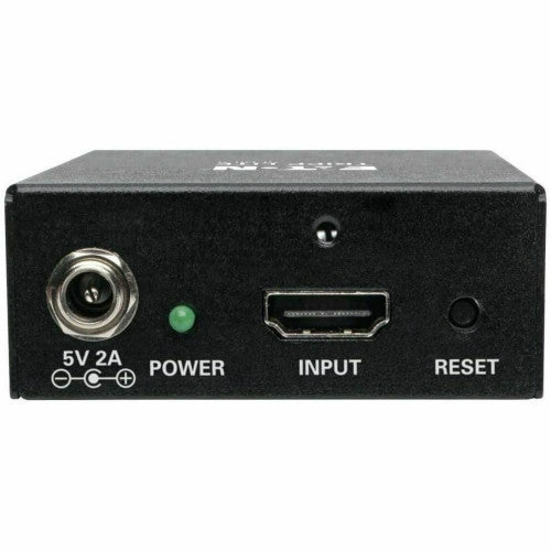 Eaton Tripp Lite Series 2-Port HDMI Splitter - HDCP 2.2, 4K @ 60 Hz, HDR, TAA 3840 × 2160 - 22.97 ft Maximum Operating Distance - 1 x HDMI In - 2 x HDMI Out - Metal - TAA Compliant (B118002UHD2)