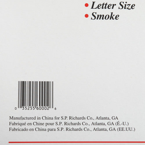 Lorell Wall File Pockets 14.75" Height x 13.13" Width x 4.25" Depth - Smoke - 3 / Pack (LLR60002)