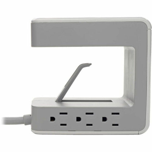 Eaton Tripp Lite Series 6-Outlet Surge Protector w/2 USB-A (4.8A Shared) & 1 USB-C (3A) - 8 ft. (2.43 m) Cord, 1080 Joules, Desk Clamp 6 x NEMA 5-15R, 2 x USB - 1800 VA - 1080 J - 120 V AC Input - 8 ft (TLP648USBC)