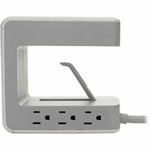 Eaton Tripp Lite Series 6-Outlet Surge Protector w/2 USB-A (4.8A Shared) & 1 USB-C (3A) - 8 ft. (2.43 m) Cord, 1080 Joules, Desk Clamp 6 x NEMA 5-15R, 2 x USB - 1800 VA - 1080 J - 120 V AC Input - 8 ft (TLP648USBC)