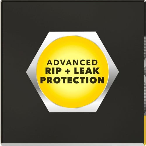 Glad ForceFlexPlus Large Drawstring Trash Bags Large Size - 30 gal Capacity - 0.90 mil (23 Micron) Thickness - Drawstring Closure - Black - Home, Office, Can - 25/Box - 6 / Carton (70359CT)