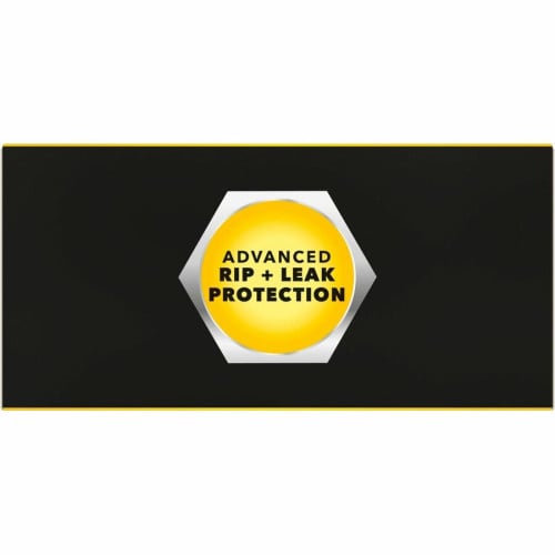 Glad ForceFlexPlus Drawstring Large Trash Bags Large Size - 30 gal Capacity - 32.01" Length x 30" Width x 0.90 mil (23 Micron) Thickness - Drawstring Closure - Black - Garbage, Indoor, Outdoor, Home, Office, Restaurant, Commercial - 50/Box - 3 / (78997CT)