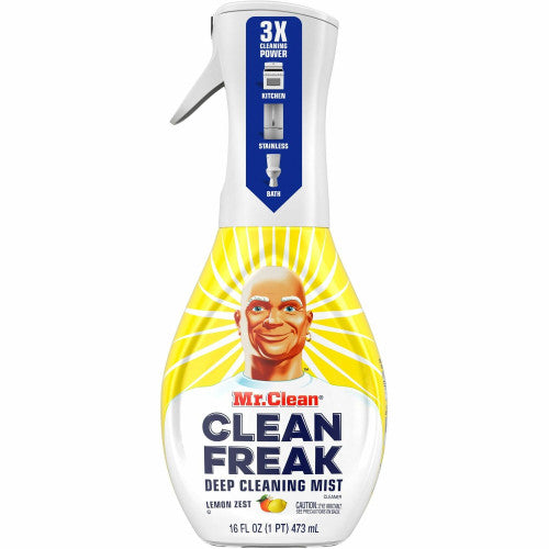 Mr. Clean Deep Cleaning Mist 16 fl oz (0.5 quart) - Lemon Zest Scent - Easy to Use, Disinfectant, Deodorize - Multi - 1 Each (79129)