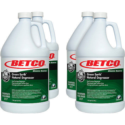 Green Earth Natural Degreaser Concentrate - 128 fl oz (4 quart) - Bio-based, Phosphate-free - Dark Green - 4 / Carton (2170400CT)