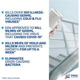 Lysol® Disinfectant Spray, Crisp Linen Scent, 19 oz., 2 Cans Ready-To-Use - 19 oz (1.19 lb) - Crisp Linen Scent - Clear - 2 / Pack (99608)