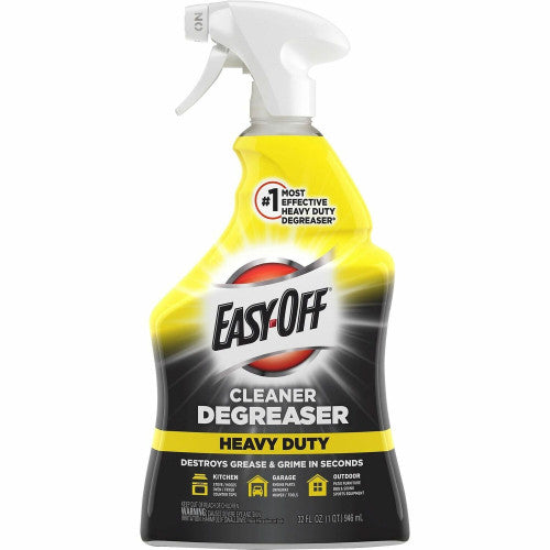 Easy-Off Cleaner Degreaser Ready-To-Use - 32 fl oz (1 quart) - Heavy Duty - Clear - 1 Each (99624)