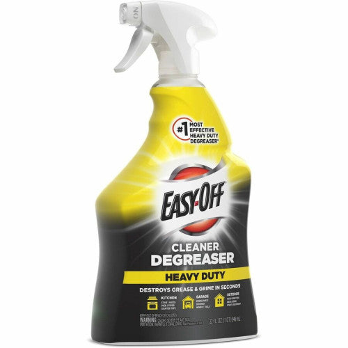 Easy-Off Cleaner Degreaser Ready-To-Use - 32 fl oz (1 quart) - Heavy Duty - Clear - 1 Each (99624)