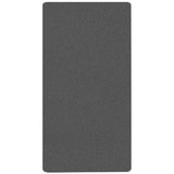 Lorell Do-it-Yourself Frameless Corkboard 36" Board Height x 18" Board Width - Gray Cork Surface - Frameless - Aluminum Frame - 1 Each (LLR18326)
