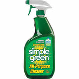 Simple Green All-Purpose Concentrated Cleaner For School, Government Facilities, University - Concentrate - Liquid - 32 fl oz (1 quart) - Original Scent - Non-abrasive, Non-flammable - Green - 1 Each (13033)