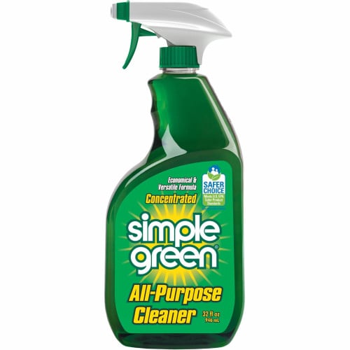 Simple Green All-Purpose Concentrated Cleaner For School, Government Facilities, University - Concentrate - Liquid - 32 fl oz (1 quart) - Original Scent - Non-abrasive, Non-flammable - Green - 1 Each (13033)