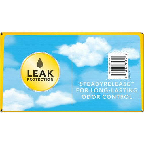 Glad ForceFlex Tall Kitchen Drawstring Trash Bags Fresh Clean with Febreze Freshness - 13 gal Capacity - 25.38" Length x 23.75" Width x 0.72 mil (18 Micron) Thickness - Drawstring Closure - White - Home, Office/ - 110 / Box (78563)