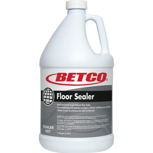 Betco Acrylic Floor Sealer 128 fl oz (4 quart) - Characteristic Scent - Unscented, Water Based, Durable, Non-yellowing, Non-powdering - Clear, Milky White - 1 Each (6070400)