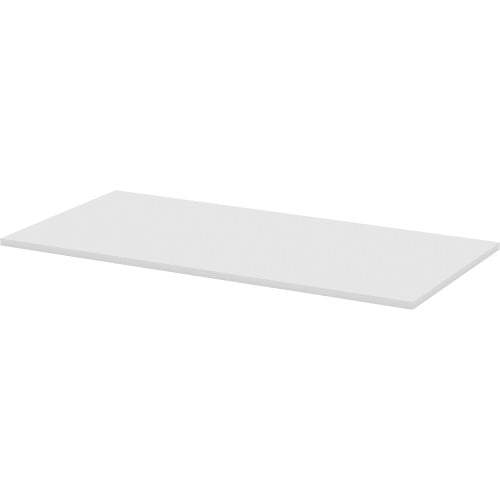 Lorell Training Tabletop White Rectangle Top - 60" Table Top Length x 30" Table Top Width x 1" Table Top Thickness - Assembly Required - Particleboard, Melamine Top Material - 1 Each (LLR62557)