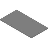 Lorell Training Tabletop White Rectangle Top - 60" Table Top Length x 30" Table Top Width x 1" Table Top Thickness - Assembly Required - Particleboard, Melamine Top Material - 1 Each (LLR62557)