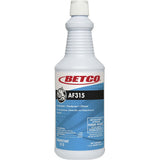 Betco AF315 Disinfectant Cleaner Concentrate - 32 fl oz (1 quart) - Citrus Floral Scent - 1 Each - Deodorant, Detergent Resistant, pH Neutral, Long Lasting, Deodorize - Turquoise (3151200)
