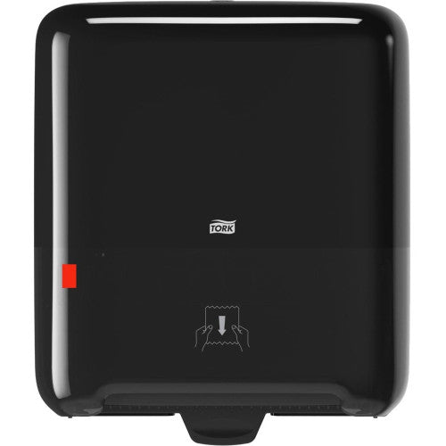 Tork® Automatic Hand Towel Dispenser, Black Roll Dispenser - 15" Height x 13.2" Width x 8.1" Depth - Plastic - Black - Hygienic - 1 / Carton (5510282)