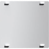 Lorell DIY Frameless Magnetic Glass Board 36" (3 ft) Width x 36" (3 ft) Height - White Glass Surface - Aluminum Frame - Rectangle - Magnetic - 1 Each (LLR18324)