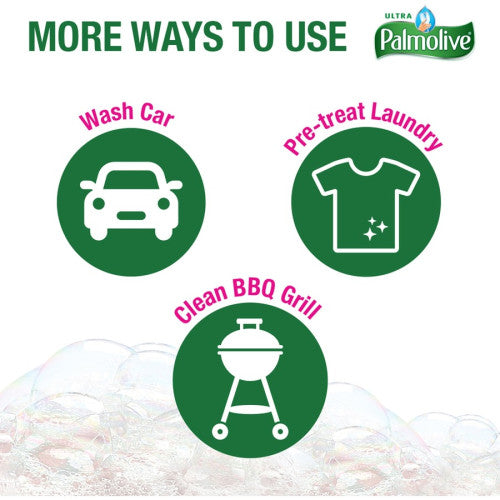 Palmolive Ultra Dish Soap Oxy Degreaser Concentrate - 32.5 fl oz (1 quart) - Residue-free, Soft, Biodegradable, Phosphate-free, Paraben-free, Eco-friendly - Multi - 1 Each (US04273A)