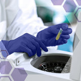 KIMTECH Vista Nitrile Exam Gloves 4.7 mil Thickness x 9.50" Glove Length - X-Large Size - Nitrile - Blue - Recyclable, Textured Fingertip, Powdered, Non-sterile - For Laboratory Application - 180 / Box (62829)