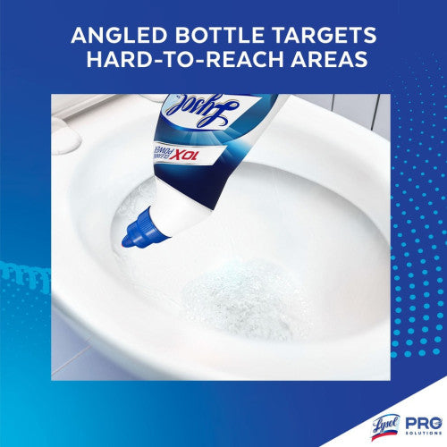 Lysol® Toilet Bowl Power Cleaning Gel, 24 oz Bottle., 9 Bottles 24 fl oz (0.8 quart) - Atlantic Fresh Scent - Disinfectant - Blue Bottle - 9 / Carton (98012CT)