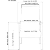 Lorell High-Back Healthcare Guest Chair Vinyl Seat Material - Vinyl Back Material - Powder Coated Silver Frame Color - Steel Frame Material - High Back - Four-legged Base - Black - Armrest - 1 Each (LLR67011)