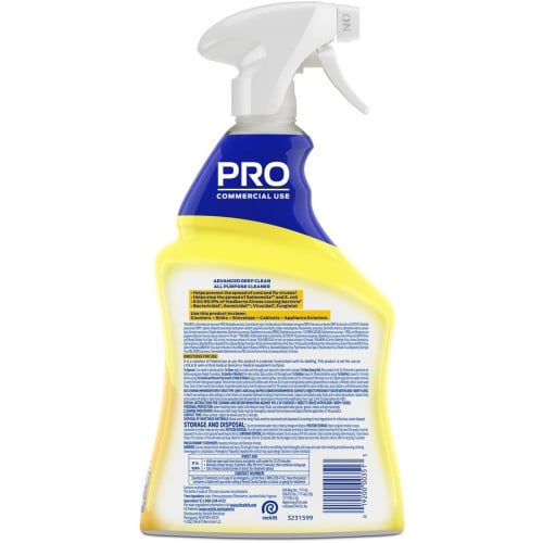 Lysol® Pro Disinfectant Deep Cleaner, 32 oz. Bottle, 12 Trigger Bottles (00351CT)