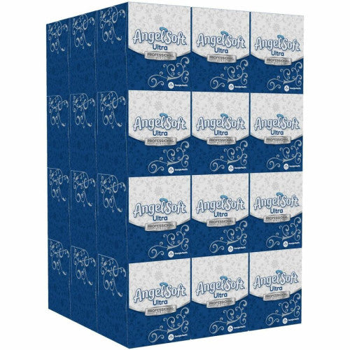 Angel Soft Professional Series Facial Tissue 2 Ply - WhiteBox - 96/Box - 36 / Carton (49470)