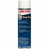 Betco Deep Blue Glass & Surface Cleaner 19 oz (1.19 lb) - Quick Drying, Non-abrasive - White - 12 / Carton (0902300CT)