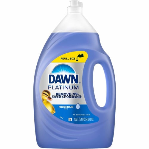 Dawn Platinum Dishwashing Soap For Multipurpose, Multi Surface - Liquid - 26.8 fl oz (0.8 quart) - Blue - 1 Each (18842)