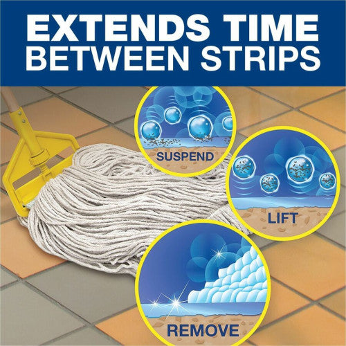 Mr. Clean Finished Floor Cleaner For Multipurpose - 128 fl oz (4 quart) - Recommended For: Dirt Remover, Residue Remover - Phosphate-free - Green - 1 Carton (02037)